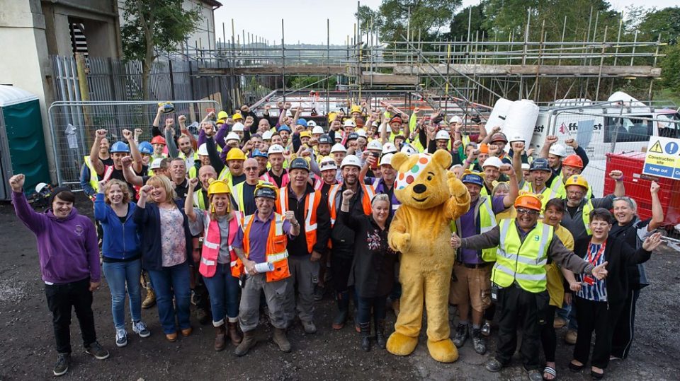 DIY SOS Swansea special build begins