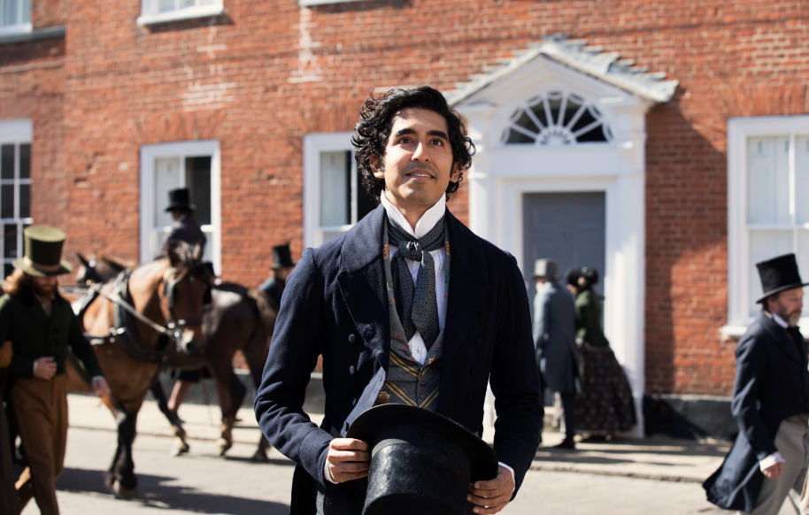Actor Dev Patel as David Copperfield