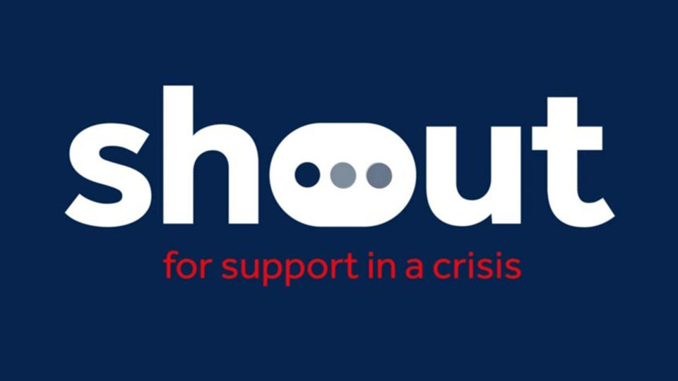 The logo for charity Shout