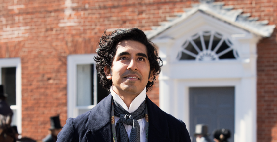 Close up image of Dev Pater as David Copperfield