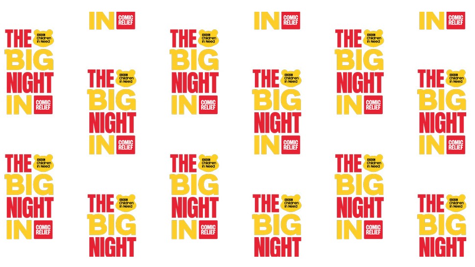 Big Night In repeat pattern logo