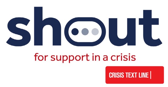 Shout Text Line Logo