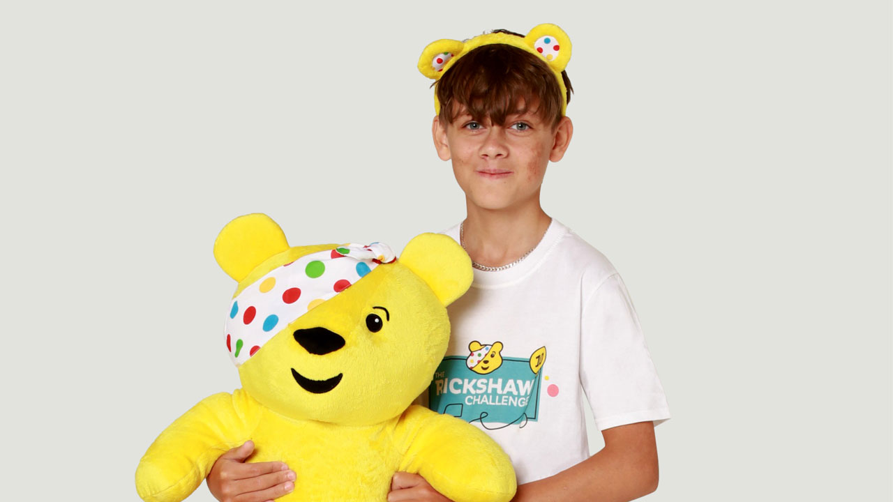 Jim with Pudsey