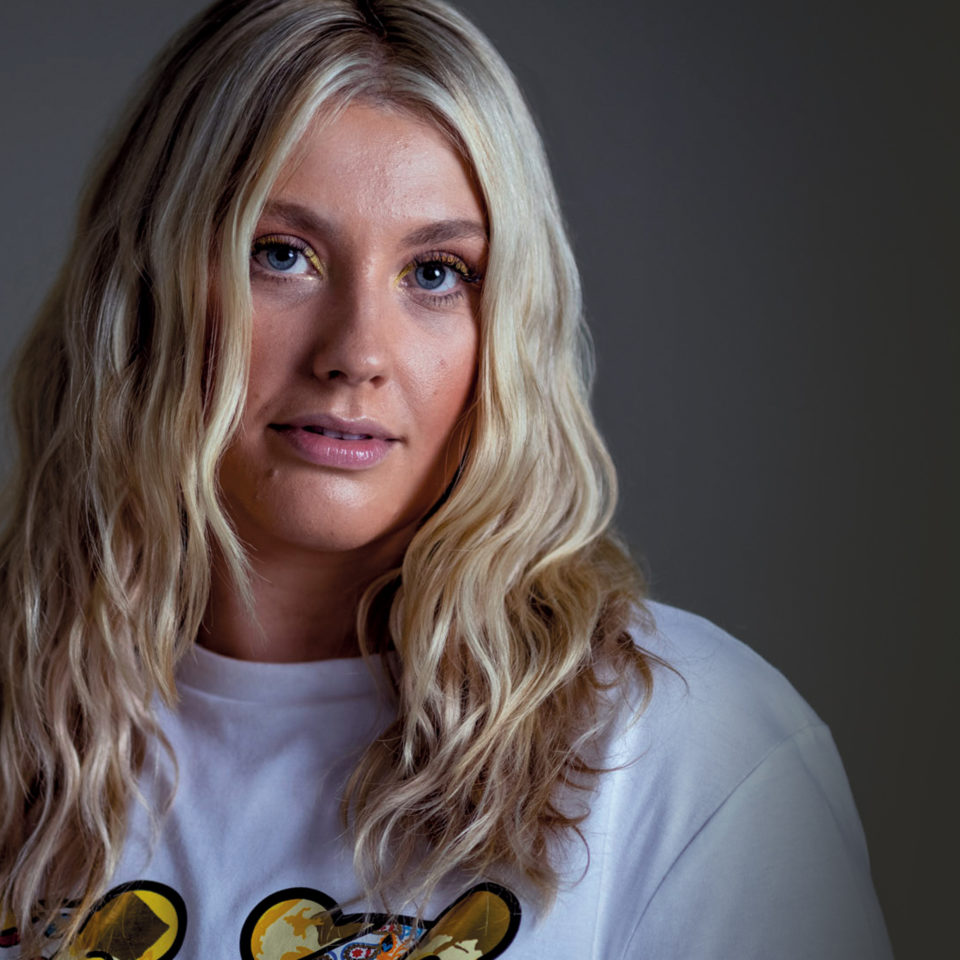 A headshot of Ella Henderson looking at the camera