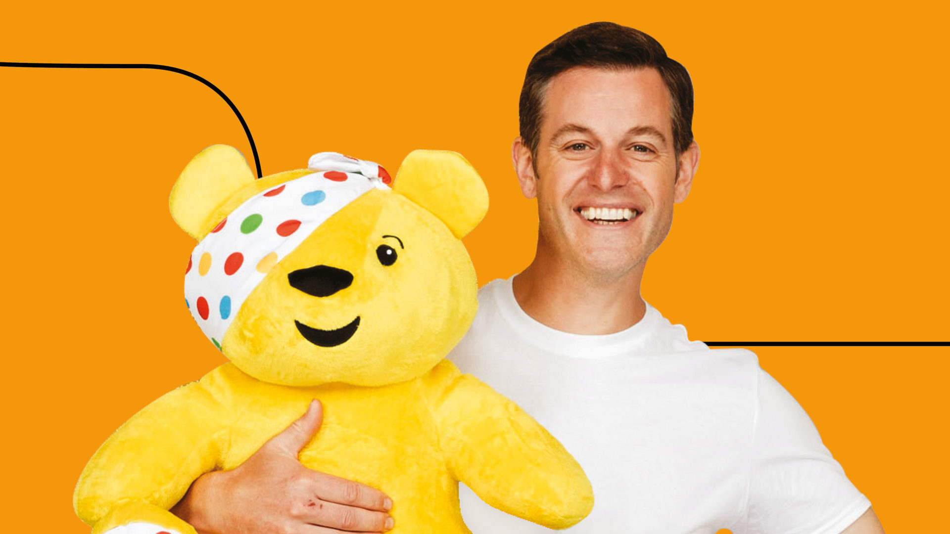 Matt Baker and Pudsey