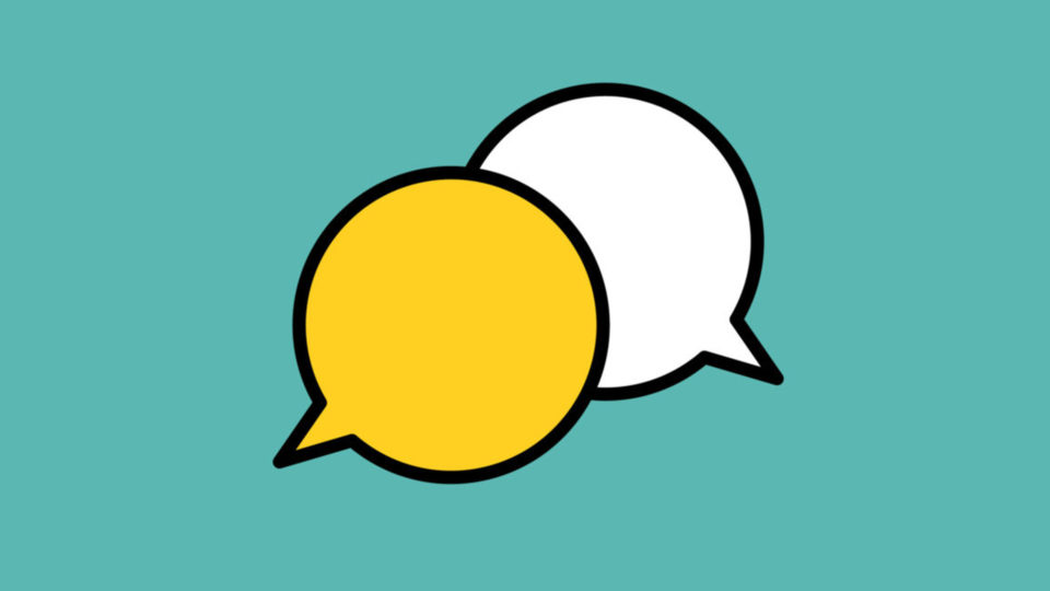 Talking icon