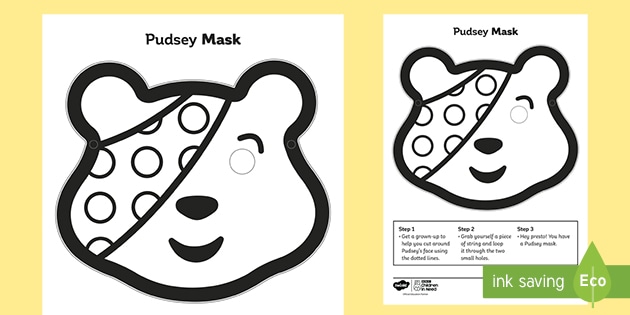 Pudsey Mask
