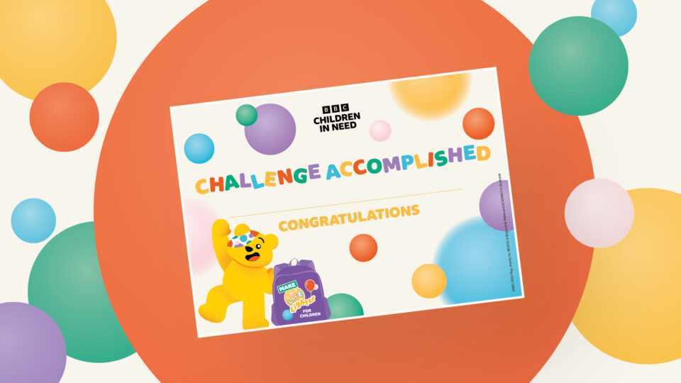 Challenge accomplished certificate