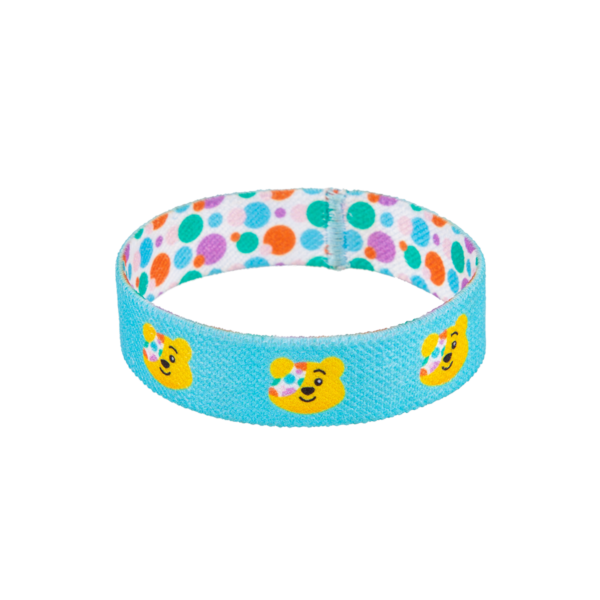 Pudsey Blue Wristband