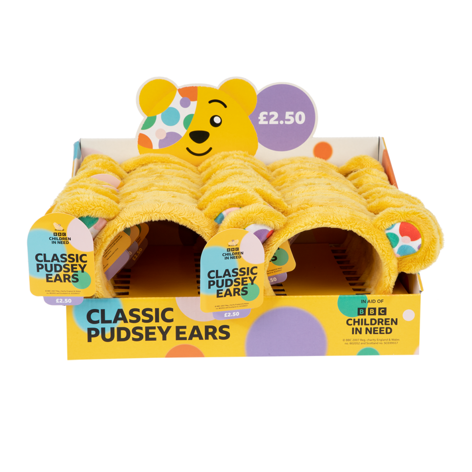 Box of 20 Pudsey Ears - Schools - BBC Children in Need