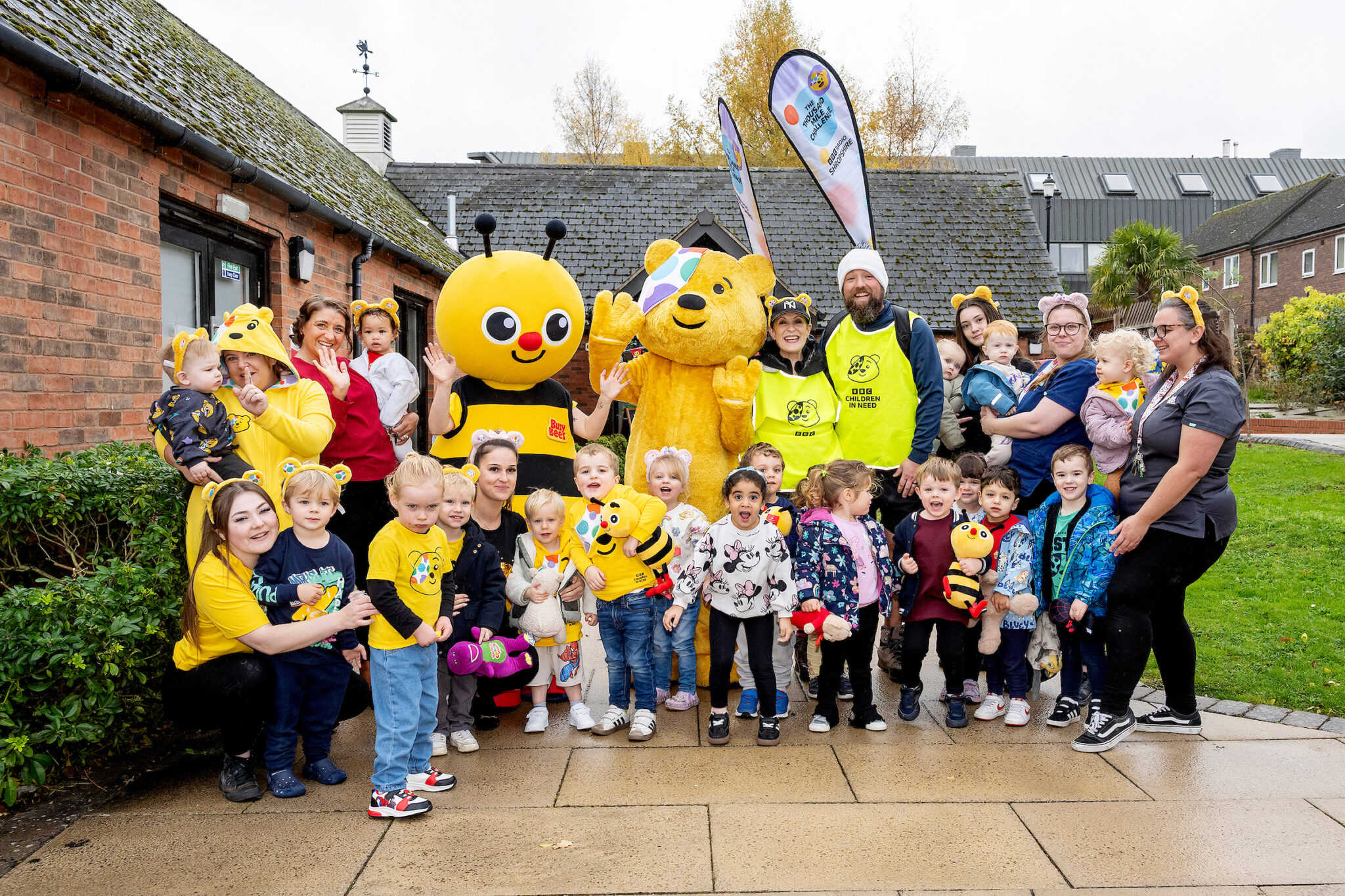 Busy Bees - Proud Early Years Partner - BBC Children in Need